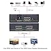 Tendak HDMI Splitter 1 in 2 out HDMI Splitter Amplifier for Dual Display Support Ultra HD 4K x 2K, 3D, Full HD 1080P for Amazon Fire TV Apple TV PS3/4 Xbox Blu-ray