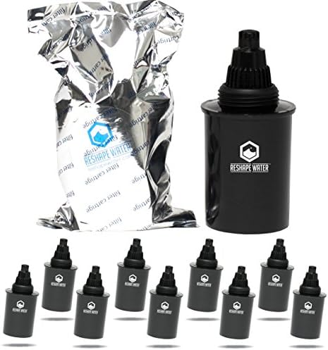 Reshape Water's Alkaline Water Pitcher Replacement Filters - 10 Pack