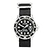 CIVO Heavy Duty G10 Zulu Military Watch Bands NATO Premium Ballistic Nylon Watch Strap 5 White Rings with Stainless Steel Buckle 20mm 22mm 24mm … (Black, 20mm)