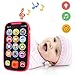 LUKAT Early Educational Baby Phone Baby Smartphone Toys for 12 Months Pretend Touch Phone with Sound and Music