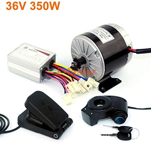 Amazon Com L Faster 24v36v 350w Electric Scooter Motor Unitemotor My1016 Use 25h Chain Drive With Foot Pedal Throttle Electric Go Karting Simple Kit Pedal Kit 24v Sports Outdoors