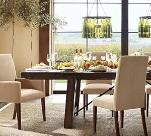 Amazon.com: Pottery Barn Benchwright Dining Table: Kitchen ...