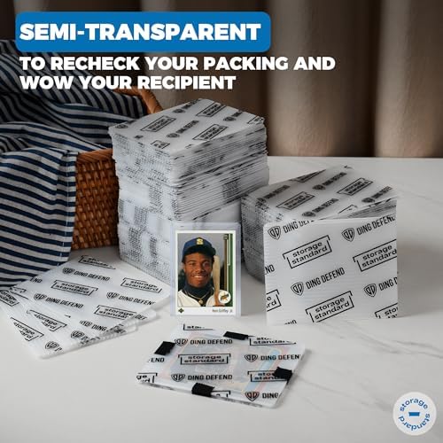 Protectores de envío de tarjetas intercambiables, insertos de plástico ultra fuertes de, paquete de 110, 3.5 x 4.5 pulgadas