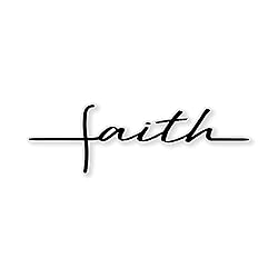 215 Decals, Graphics, Skins & Stickers Faith Script