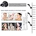 JiePai Vacuum Suction Cup Shower Head Holder,Adhesive Adjustable Suction Handheld Shower Holder Bracket,Removable Wall Mount Head Holder for Bathroom,Oil Rubbed Bronze