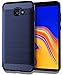 Sucnakp Galaxy J4 Plus Case TPU Shock Absorption Technology Raised Bezels Protective Case Cover for Samsung Galaxy J4+(TPU Blue)