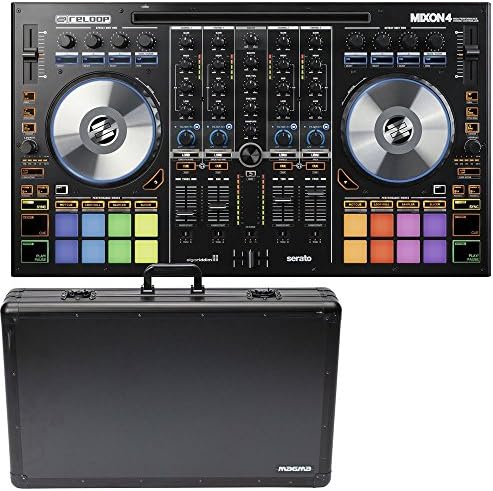 Reloop Mixon 4 Serato DJ Controller w/Carry-Lite DJ Case