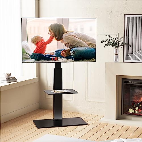 FITUEYES Swivel Floor TV Stand with Mount for TVs 37 43 50 55 60 65 70