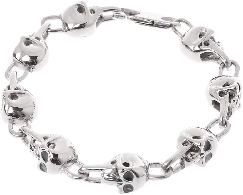 Yuyan persönlichkeit männer geist kopf armband schmuck cool bone gothic