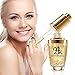 Moisturizer Serum for Face and Eye Area, 24K Gold Essence Anti Aging Wrinkle Moisturizing Firming Face Cream Treatment for Women Skin Care (Aliver)