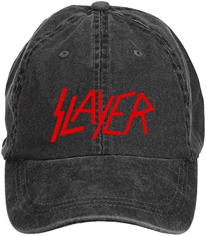 nmmnggsimida Unisex Slayer Band Speed Metal Logo Baseball Caps One Size ColorName Velcro Adjustable
