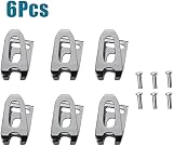 CHEYLIZI 6 Stainless Steel Makita 18V LXT Drill Belt Hook Clips Replacement view 3