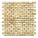 Honey Onyx Mini Brick Mosaic Tile, Polished - 6