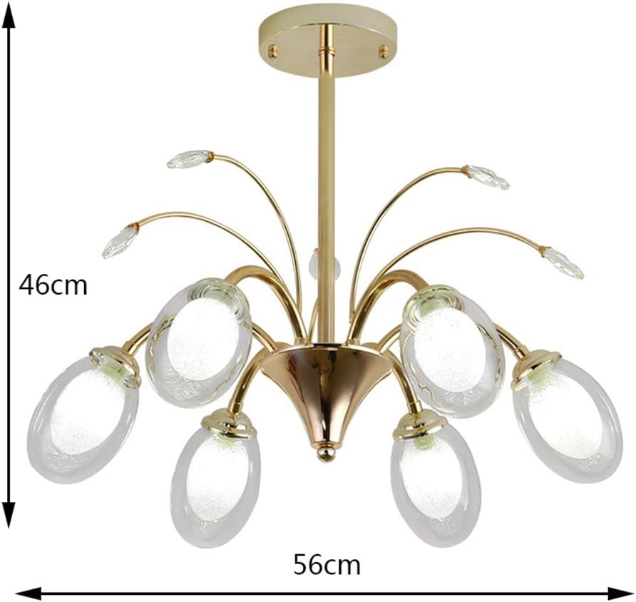 elegance 6 light ceiling fitting