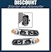This Is A Brand New Aftermarket Passenger & Driver Side Headlight Assembly Pair That Fits A 1997-2005 Buick Century & 1997-2004 Buick Regal DOT SAE Approved OE Replacement Composite Combination Type Clear Plastic Lens With Bulbs