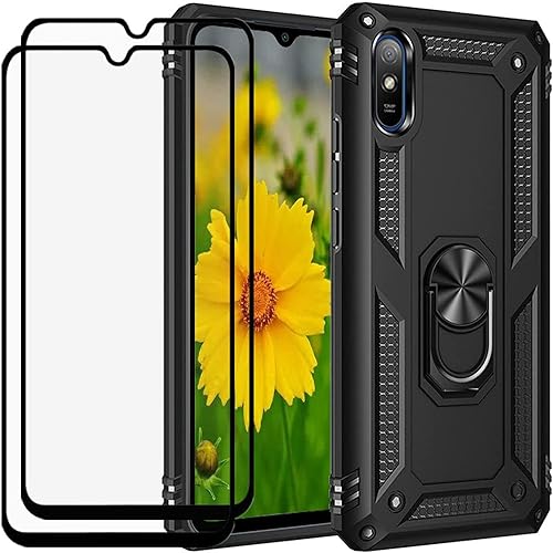 DuoLide for Xiaomi Redmi 9A Case with Tempered
