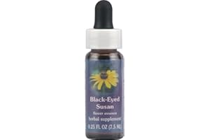 Flower Essence Services Supplement Dropper, Black-Eyed Susan, 0.25 Ounce