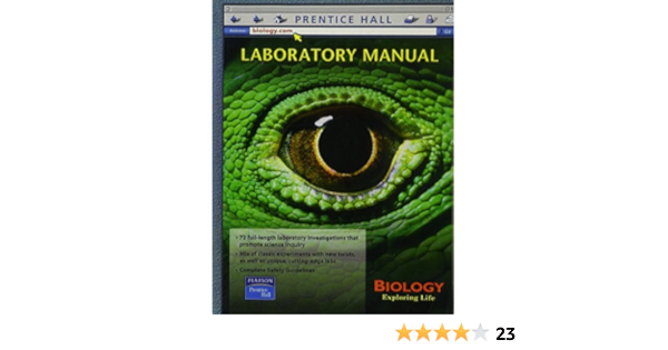  Biology Exploring Life Laboratory Manual 9780130642660 Prentice Hall Books