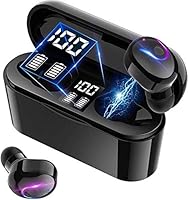 【最新版 】Bluetooth イヤホンHi-Fi 3Dステレオサウンド 完全 ワイヤレス イヤホン 自動ペアリング 自動電源ON/OFF ブルートゥース イヤホン Siri対応 IPX5级防水 左右分離型 片耳&両耳とも対応 マイク内蔵...