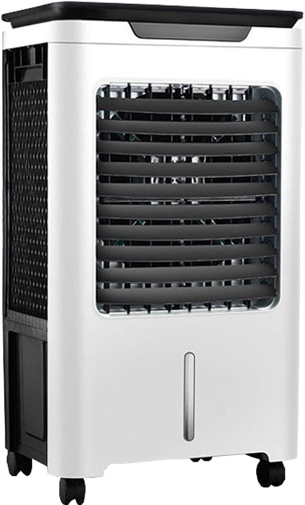 ZGYQGOO Evaporative Air Cooler, Home Mobile Air Conditioning Fan Heating and Cooling Fan Child Air Conditioning Can Be Timed (color : E) (Color : B)