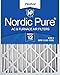 Nordic Pure 16x25x4M12-2 MERV 12 Pleated AC Furnace Air Filters, 2 Pack, 2 Count primary