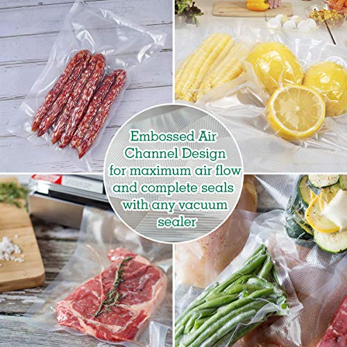 ULTTY Vacuum Sealer Bags for Food Saver Suitable all Popular Vacuum