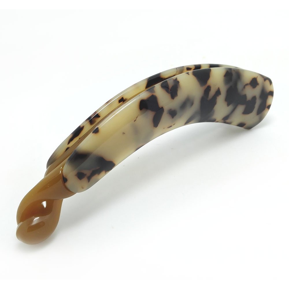 Meilliwish Noble Leopard Banana Hair Clip (H09)(Brown)