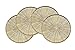 Godinger Silver Art Dax Gold Coasters Set of 4