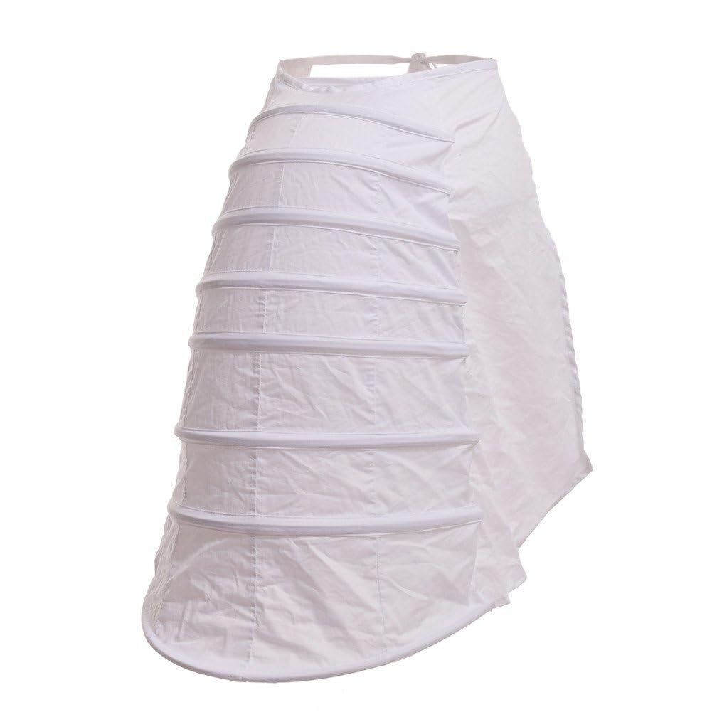 GRACEART Women's Victorian Crinoline Hoop Bustle Cage Pannier