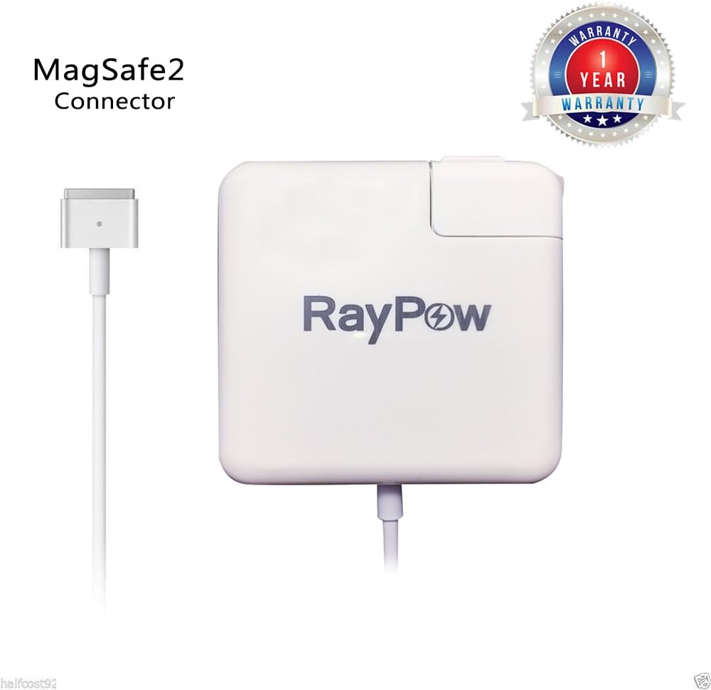 RayPow - MacBook Pro/Air 60W Power Adapter/Charger/Supply/Cord with T Shape Connector, Replacement Charger for 13 inch Apple MacBook Air/Pro [with Retina Display] Produced After Mid 2012