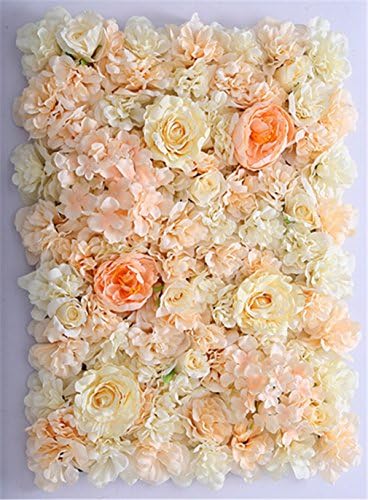 40X60cm Artificial Silk Rose Flower Wall Decoration Decorative Silk Hydrangea Wedding Decoration Backdrop 11