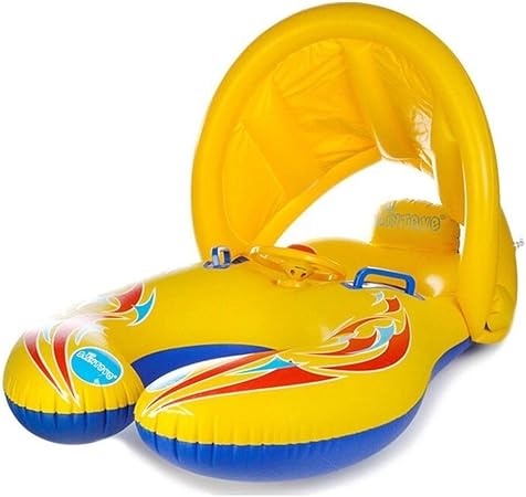 yellow baby swim ring