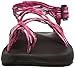 Chaco Women's ZX3 Classic Athletic Sandal, Rain Raspberry, 8 M US