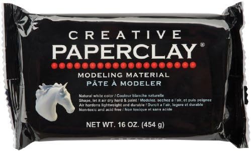 Creative Paperclay Creative Paper 16 oz, White