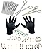BodyJ4You 36PC Body Piercing Kit - 14G 16G Surgical Steel - Nose Tongue Lip Ear Eyebrow Belly Button Cartilage Tragus Industrial - Jewelry Needles Tools Clamps - Unisex Male Female