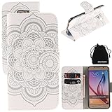 DRUnKQUEEn S6 Edge Plus Case, PU Leather Credit Card Holder Case Stand Feature Wallet Type Flip Folio Cover - for G928 Samsung Galaxy S6 Edge+ Plus