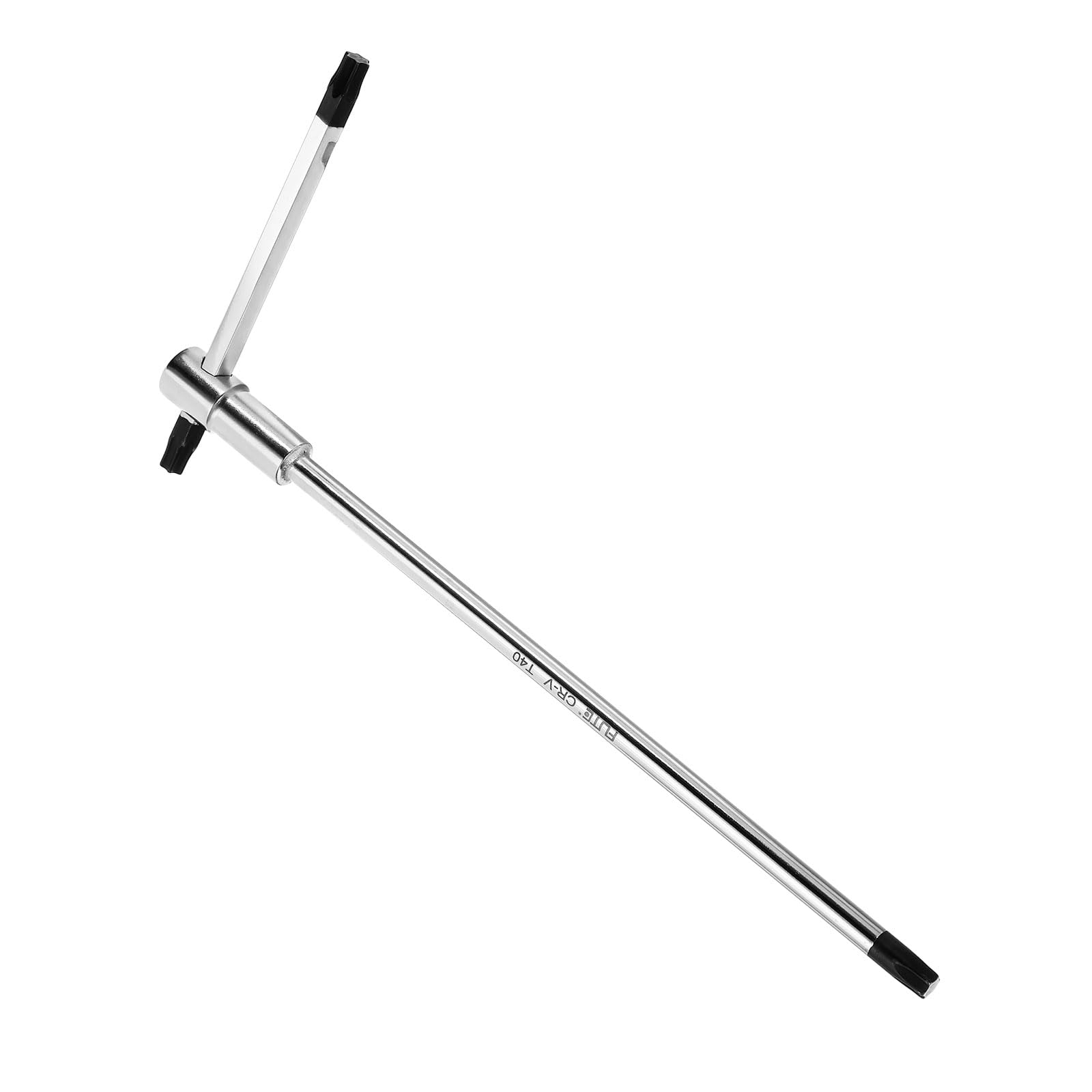 CoCud T-Handle Torx Wrench, T40 Star, CR-V Steel Sliding Handle Key Wrench with Speed Sleeves - (Applications: for T or L Handle Driver), 1-Piece