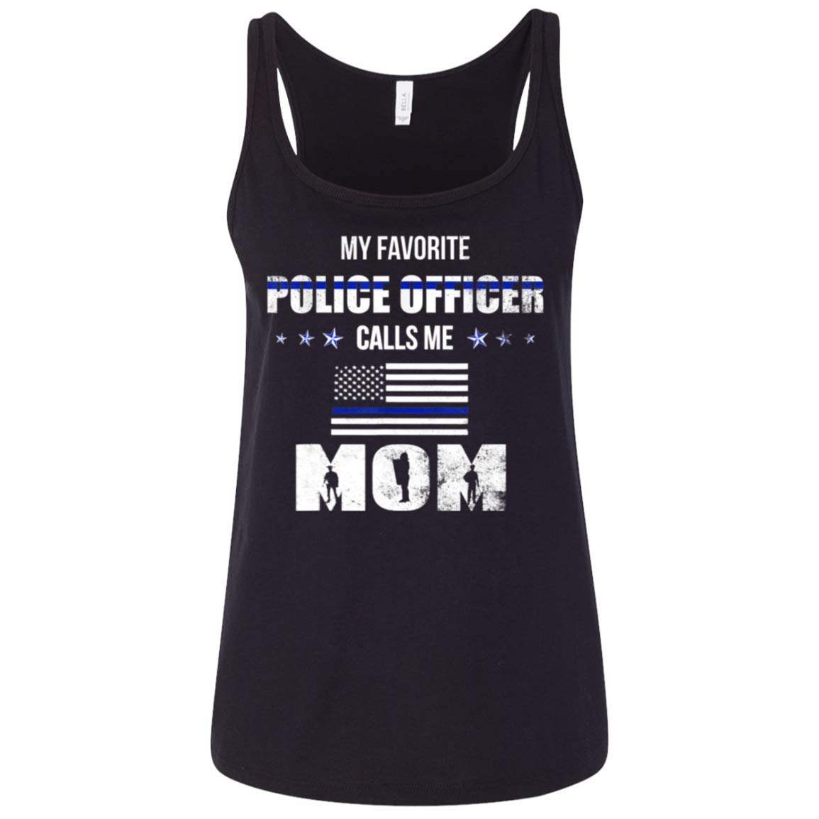 My Favorite Police Officer Calls Me Mom Shirt Mother S Day Shirt 6488 Bella Canvas Relaxed