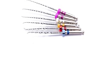 NONE BRANDED Dental Rotary X-Corn NITI File Endodontic Re-Treatment Engine Root Canal Files 25MM Assorted