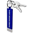 Every Second Counts Keychain | Inspiring Kitchen Decor | 3" x 1" | Made in USA (Keychain)