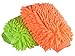 Waterproof Car Wash Mitts - 2 Pack Extra Large Size Automobile Detailing Gloves - Premium Chenille Microfiber Duster Cleaning Sponge Cloth Kit,Super Absorbent,Lint Free-Scratch Free,Use Wet or Dry