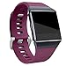 Maledan Replacement Bands for Fitbit Ionic, Fuchsia Small