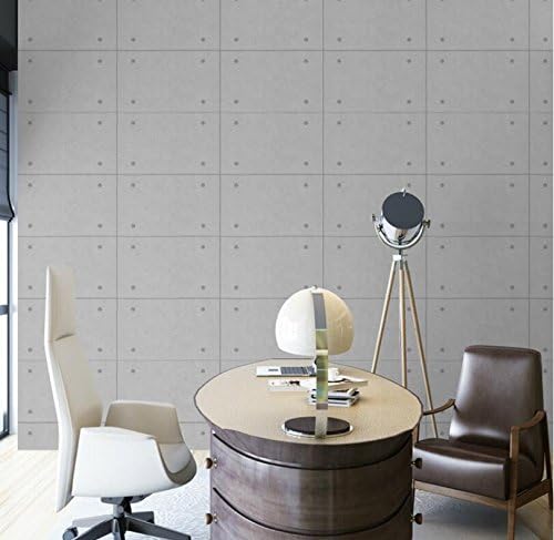Cczxfcc Grey Brick Brick Concrete Wall Block Wallpaper Bar Restaurant Cafe Industrial Wind Wallpaper.