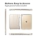 Valkit iPad Air (3rd Gen) 10.5'' 2019 / iPad Pro 10.5'' 2017 Case, Smart Folio Stand Protective Translucent Frosted Back Cover for Apple iPad Air 3 10.5 Inch 2019[Auto Sleep/Wake], Champagne