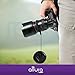 (10 Pcs Bundle) 5 Center Pinch Lens Cap (55mm) and 5 Cap Keeper Leash for Canon, Nikon, Sony and any other DSLR Camera
