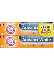Arm & Hammer Advance White Extreme Whitening Toothpaste, 6 oz Twin Pack (Packaging May Vary)