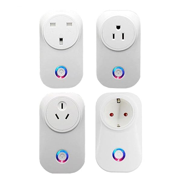 finebrand Inteligente Zcalo Wifi Enchufe Lspa8 De Control Remoto Del Interruptor Mini Mide La Energa Consumida Elctrica Home Energy Monitor Blanco