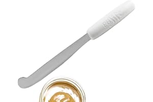 PB-JIFE! The Ultimate PB knife. Stir, scrape, and clean the BIG Jars (White, 1)