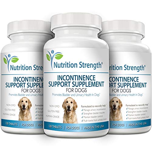 Nutrition Strength Dog Incontinence Support, Supplement for Dog Bladder