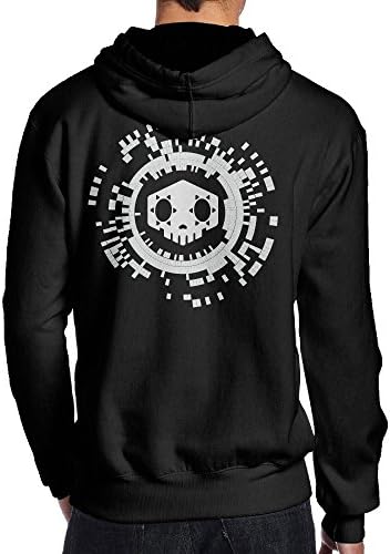 LiyiFF Men's Overwatch OW Sombra Hoodie Sweatshirt